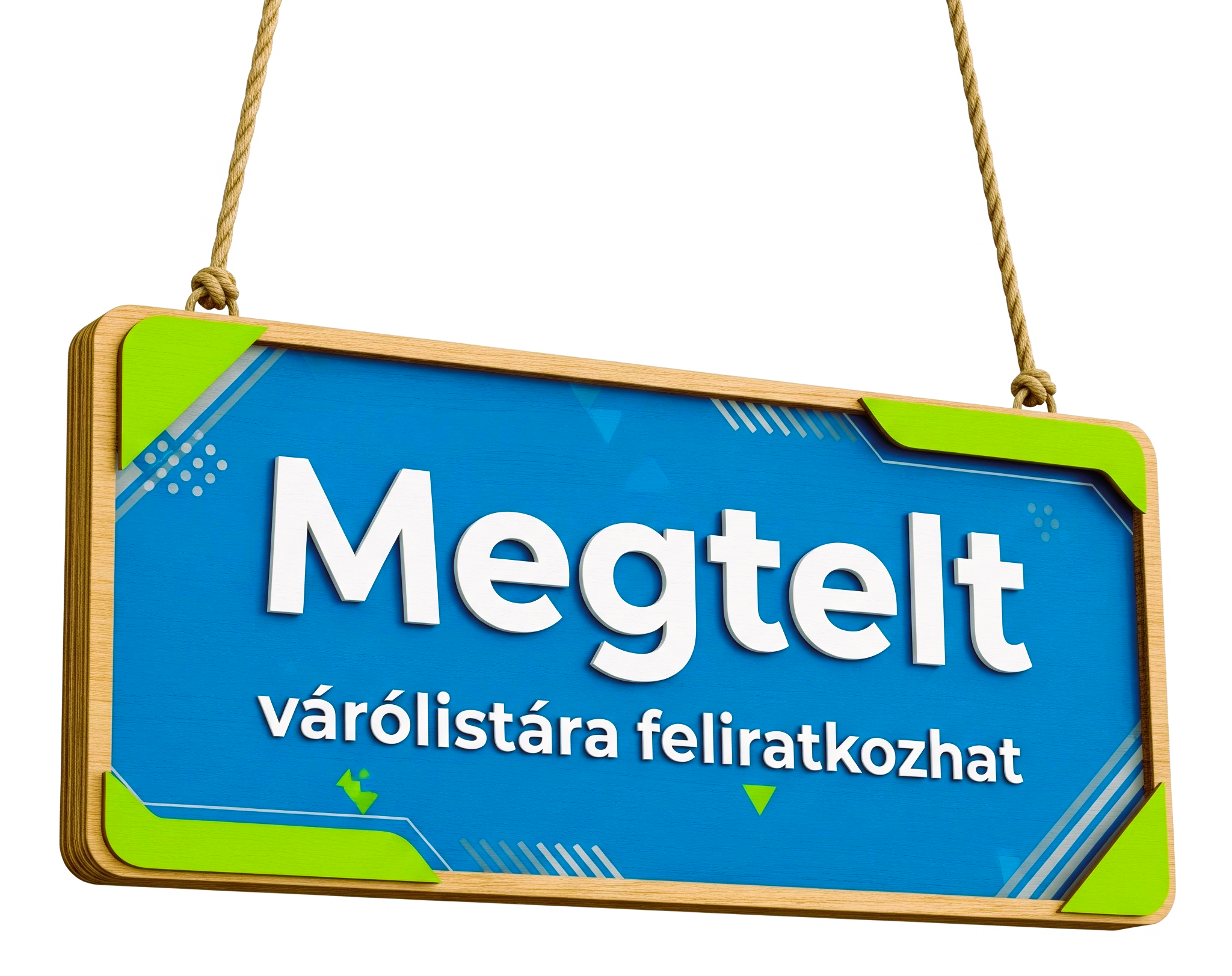 Megtelt, várólistára feliratkozhat